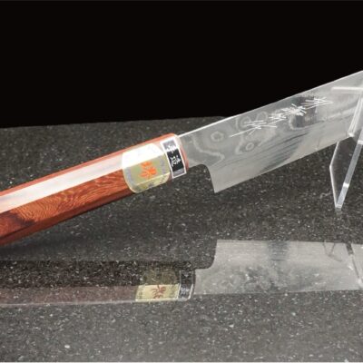 Petty kiritsuke 120mm SS damascus 10A